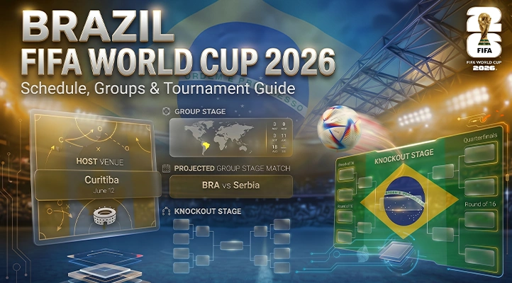 Brazil FIFA World Cup 2026: Coach, Schedule, History & Star Players